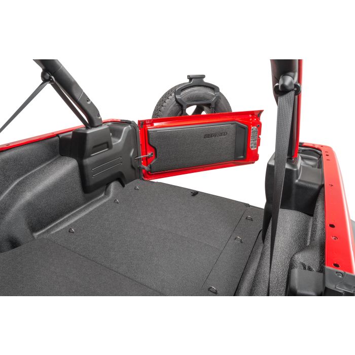 Bedrug  BedTred Premium Molded Rear Cargo Area Liner Kit for 18-20 Jeep Wrangler Unlimited
