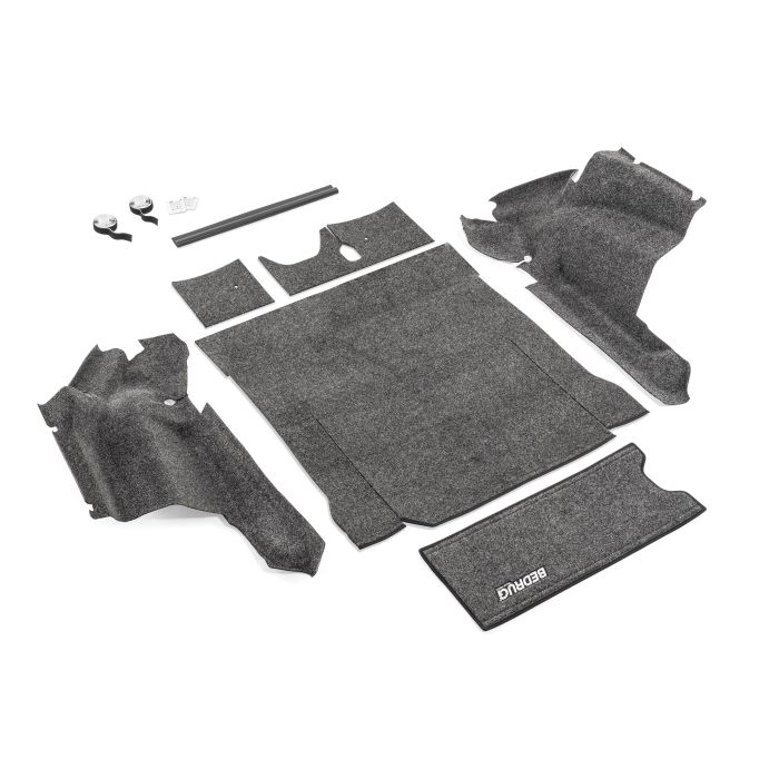 BEDRUG 6PC REAR FLOOR KIT JL 4DR W/GAP