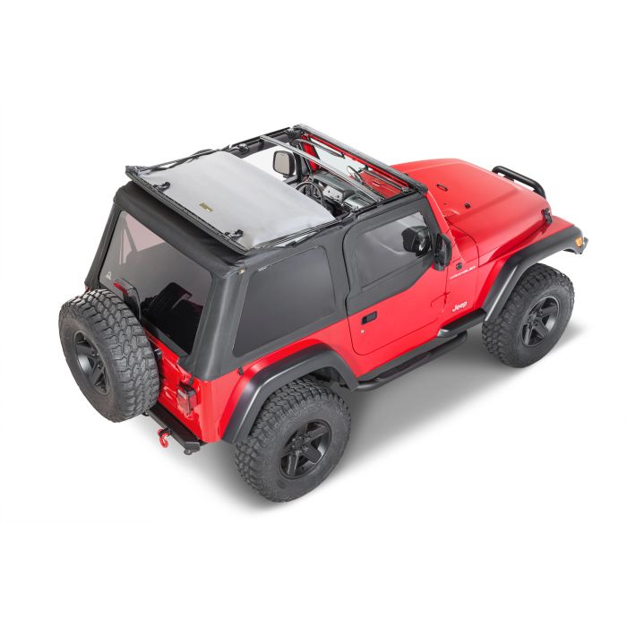 Bestop  Trektop NX Soft Top with Upper Doors for 97-06 Jeep Wrangler TJ