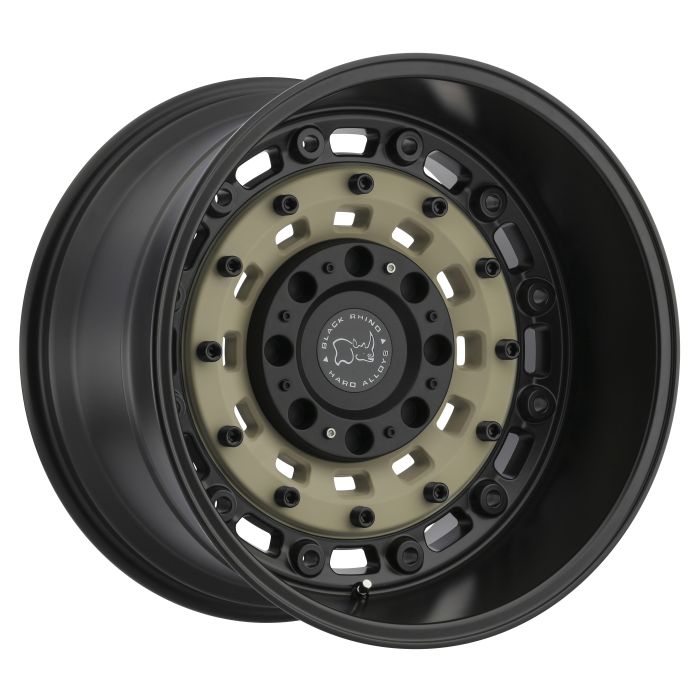BLACK RHI ARSENAL SAND 17X9.5 5X5 4.5BS