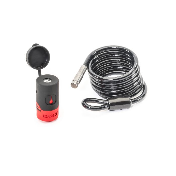 BOLT 7018452 6' BOLT Cable Lock for 93-18 Jeep Vehicles