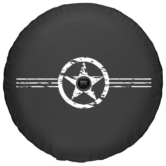 Boomerang Enterprises  Air Force Star Logo Tire Cover for 18-20 Jeep Wrangler JL