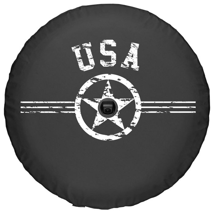 Boomerang Enterprises  Air Force USA Star Logo Tire Cover for 18-20 Jeep Wrangler JL