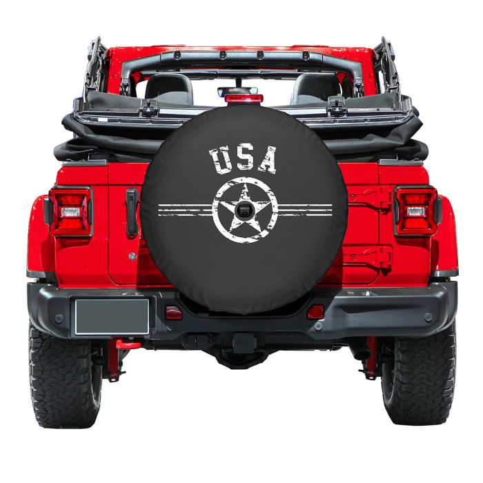 Boomerang Enterprises  Air Force USA Star Logo Tire Cover for 18-19 Jeep Wrangler JL