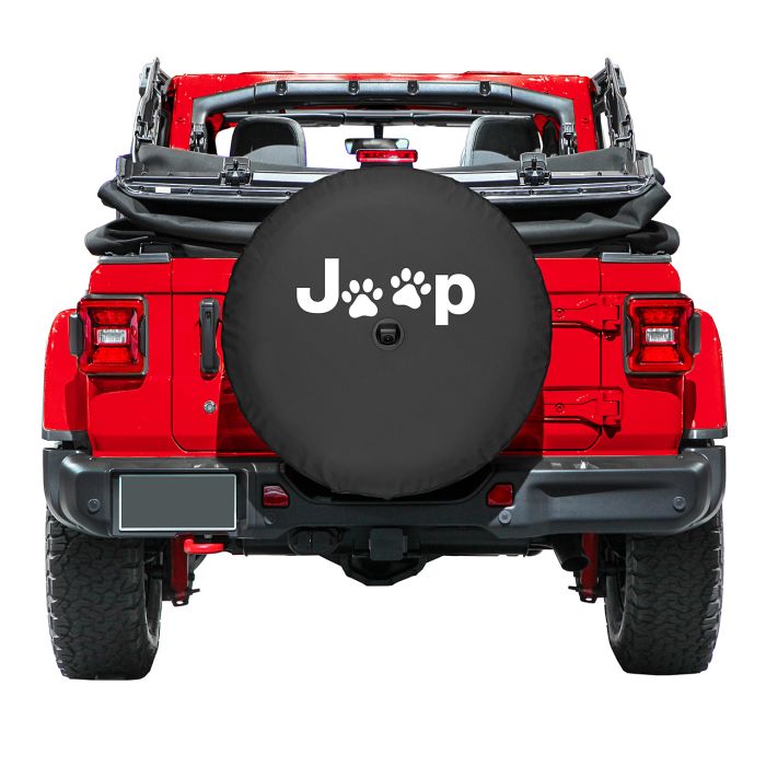 BOO SOFT TIRE COVER PAW PRINTS JL 33