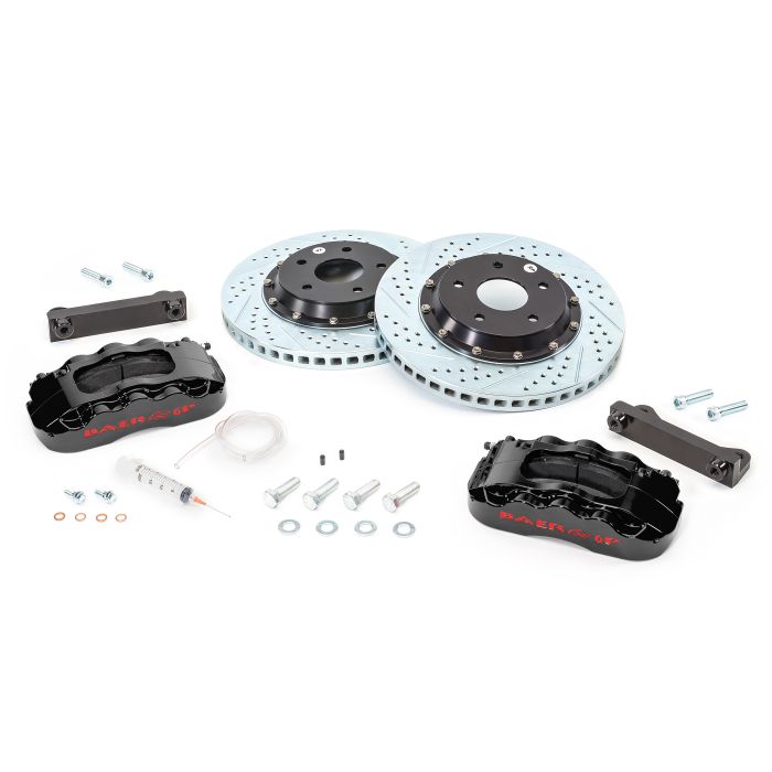 BAER PRO+ FRONT BRAKE SYS 07-17 JK BLK