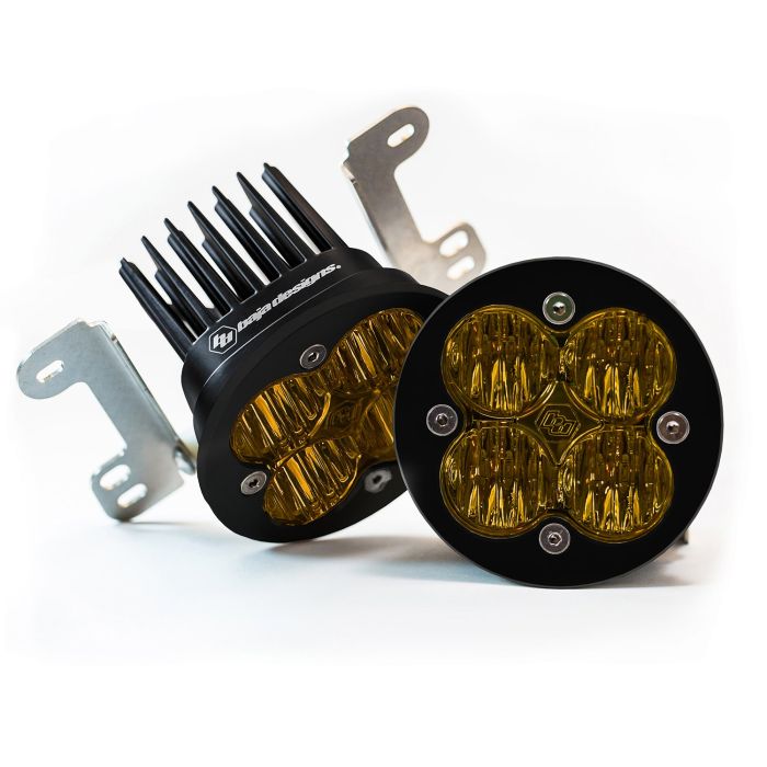 BAJ SQUAD-R SAE FOG POCKET KIT AMBER JK