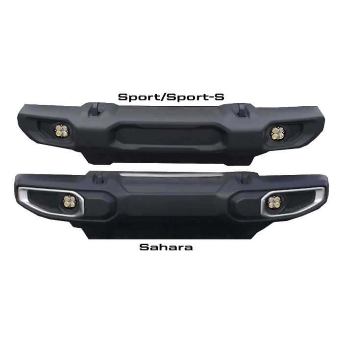 Baja Designs  Squadron-R SAE Sport LED Fog Pocket Light Kit for 18-20 Jeep Wrangler JL & Gladiator JT Sport