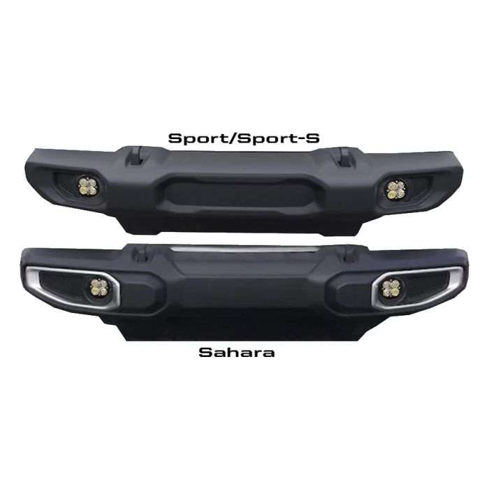Baja Designs  Squadron-R SAE Sport LED Fog Pocket Light Kit for 18-20 Jeep Wrangler JL & Gladiator JT Sport