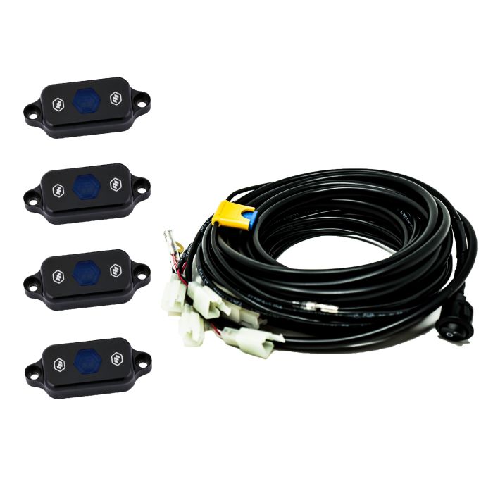 BAJ LED ROCK LIGHT KIT BLUE - JL
