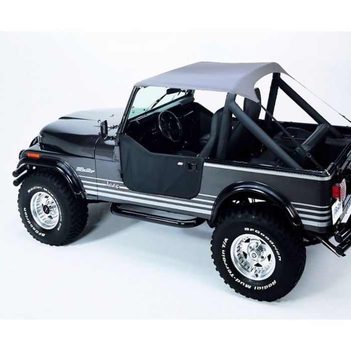 TRADITIONAL BIKINI TOP CJ7-CJ8 GRAY
