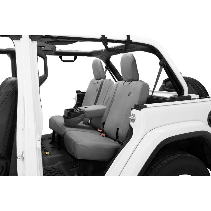 BES REAR SEAT COVER JLU W/ARMREST CHAR
