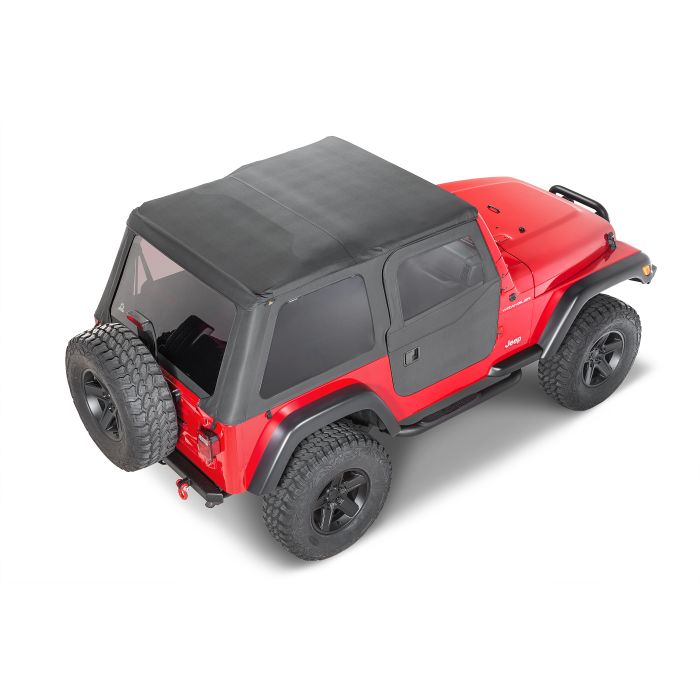Bestop  Trektop NX Soft Top with 2 Piece Soft Doors for 97-06 Jeep Wrangler TJ