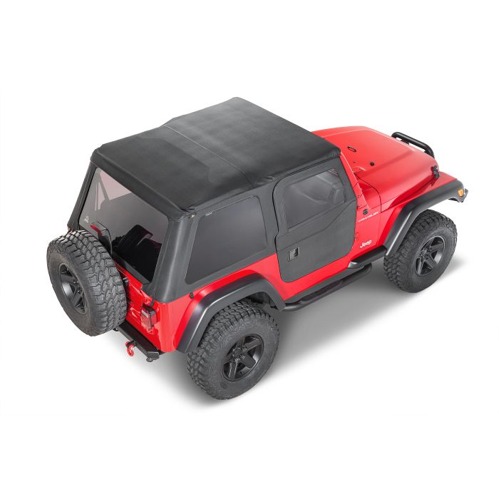 TREKTOP NX 97-06 TJ W/2 PIECE DOORS BLACK DIAMOND
