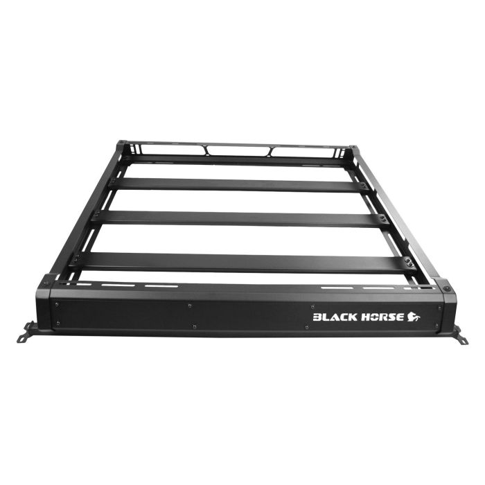 Black Horse Offroad BA-JKBO-KIT40 Traveler Roof Rack with 40" LED Light Bar for 87-18 Jeep Wrangler YJ, TJ, & JK