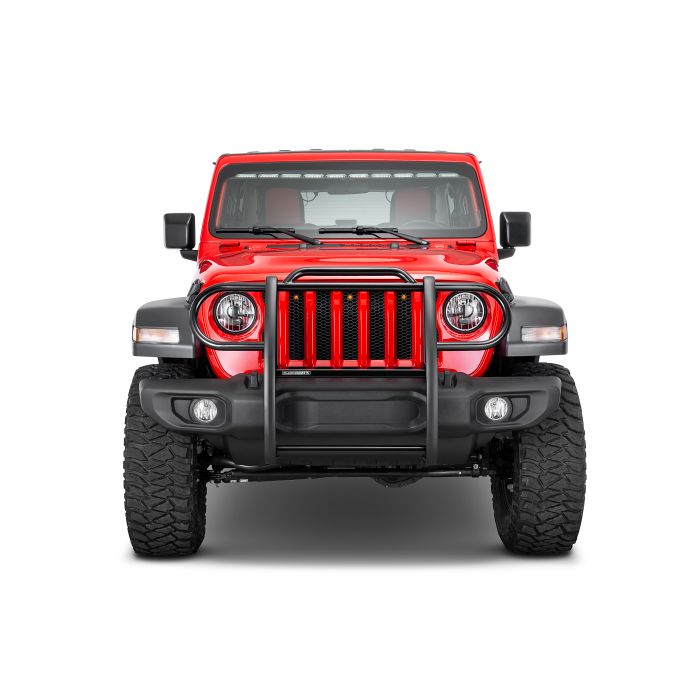 Black Horse Offroad 17JPJLMA Off Road Grille Guard for 18-21 Jeep Wrangler JL