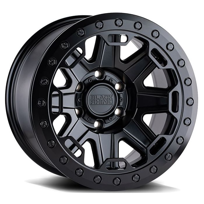 BLK RHNO RIFT  BLK  17X8.5 5X5 3.25BS