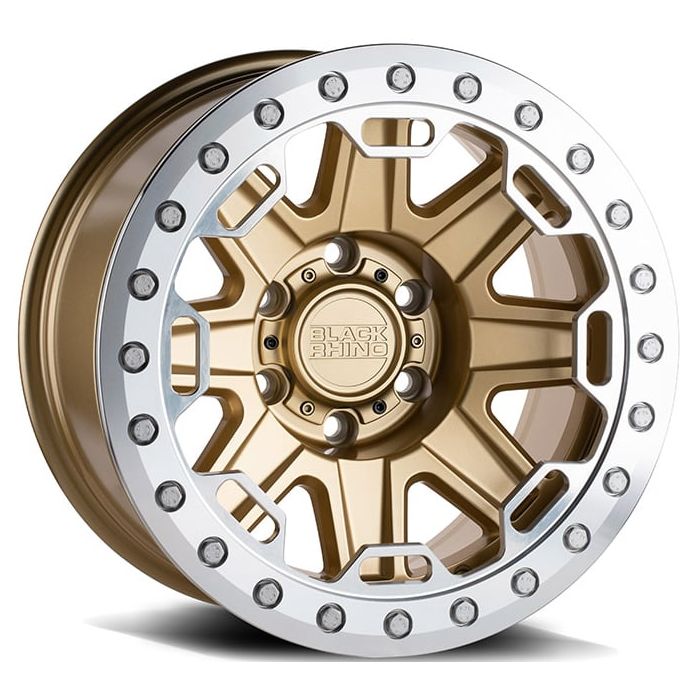 Black Rhino  Rift Beadlock Wheel for 07-20 Jeep Wrangler JL, JK & Gladiator JT