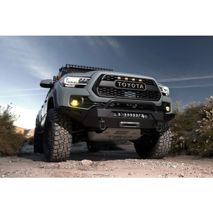 Body Armor TC-19339 Hiline Front Winch Bumper for 16-23 Toyota Tacoma