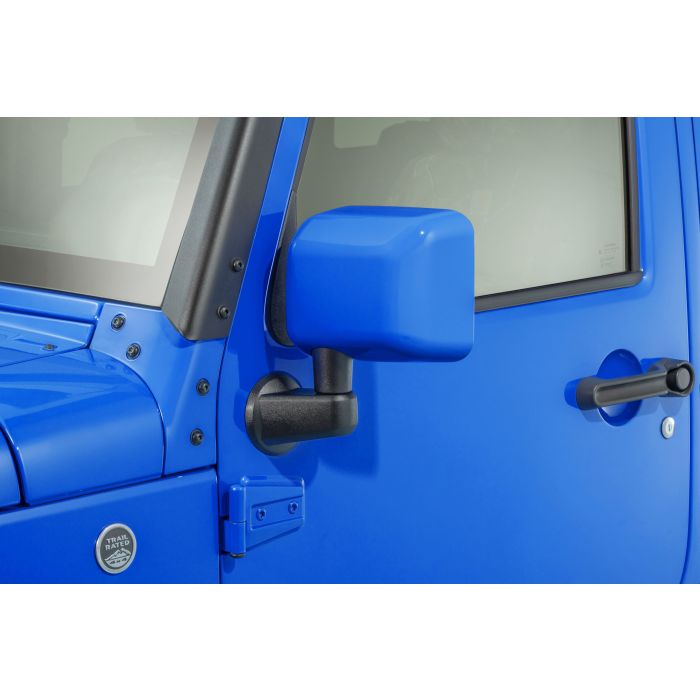 BOOM COLOR MATCH MIRROR CAPS JK HYD BLU