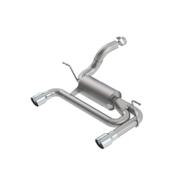 Borla  ATAK® 2.5" Dual Axle Back Exhaust for 18-19 Jeep Wrangler JL 3.6L
