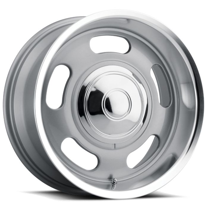 CRAGAR RALLY II SLVR 17X9 5X4.5 4.97BS