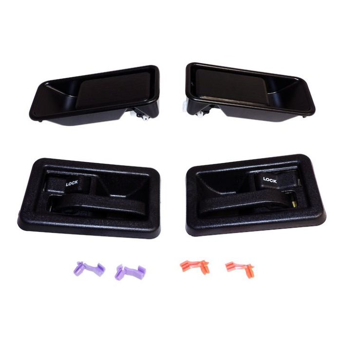 Crown Automotive 55176548MK Door Handle Half Door Master Kit for 87-93 Jeep Wrangler YJ & 97-06 Jeep Wrangler TJ