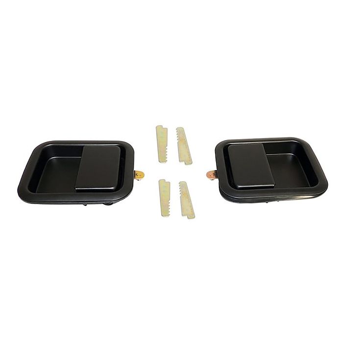 Crown Automotive  Door Handle Kit for 81-06 CJ Series, YJ Wrangler and TJ and Unlimited with Full Steel Doors