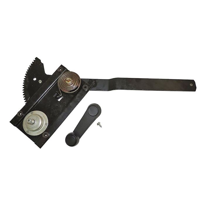 Crown Automotive 55074990K Passenger Side Window Regulator Kit  for 76-95 Jeep Wrangler CJ and YJ with Full Steel Doors