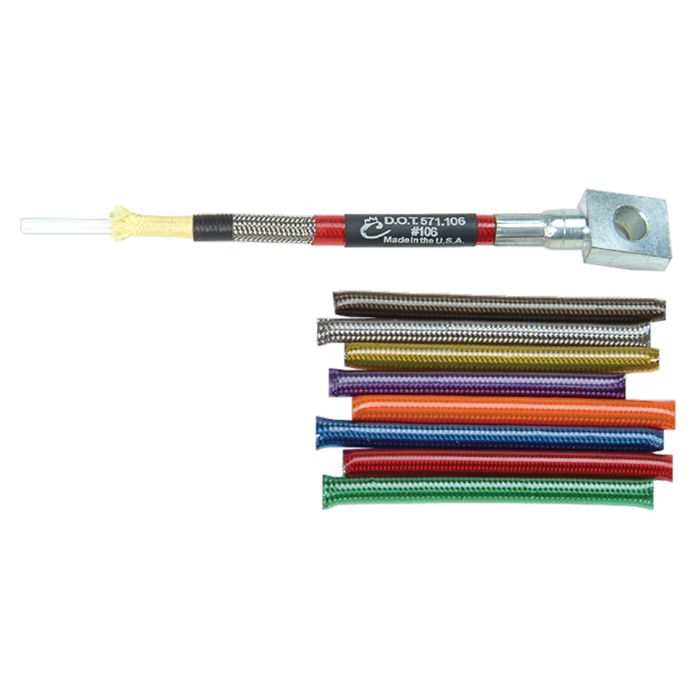 Crown Performance Products  5 Layer Custom Extended Brake Lines for 77-81 Jeep CJ5, CJ7 & CJ8 Scrambler with 1-2.5" Lift