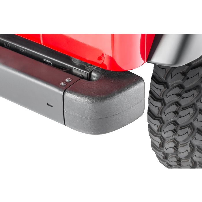 Crown Automotive 55155760AB Passenger Side Rear Bumper End Cap  for 97-06 Jeep Wrangler TJ & Unlimited