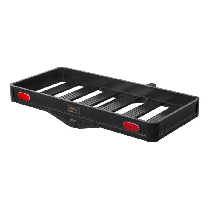 CURT 18113 Basket-Style Aluminum Cargo Carrier  
