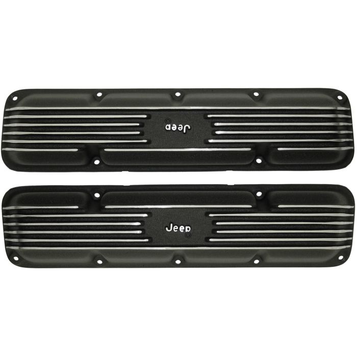 JEEP ALUMINUM VALVE COVERS 72-81 304 V8