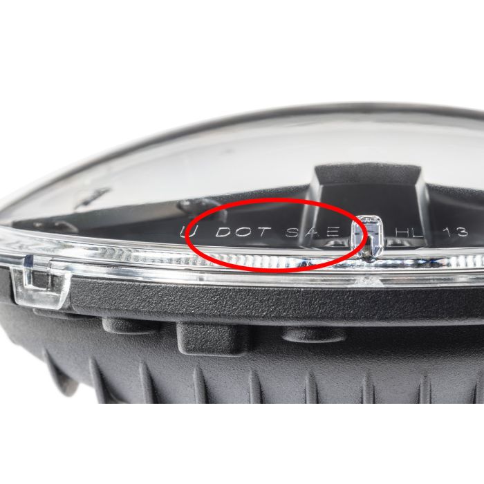 Quadratec  Stealth LED Headlights with  Hi Performance 4" Round LED Light Kit for 97-06 Jeep Wrangler TJ & Unlimited