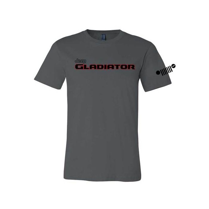 Jeep Merchandise  Men Jeep Gladiator Short Sleeve T-Shirt in Slate 