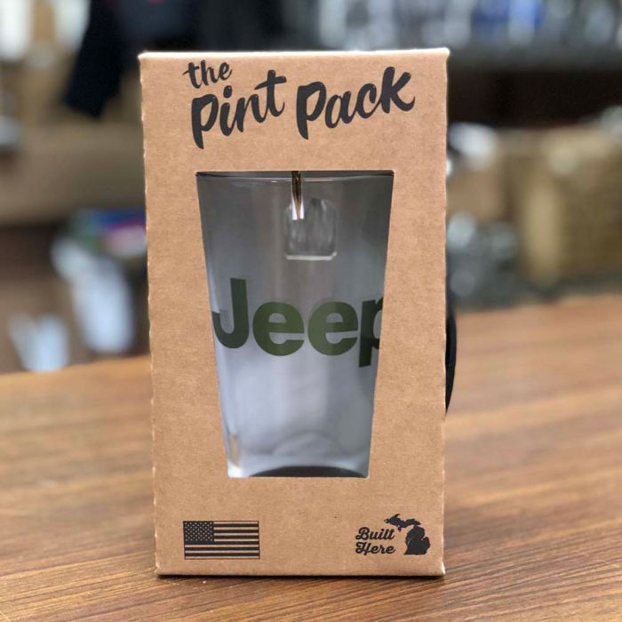 Jeep Merchandise  Jeep Logo Pint Pack 