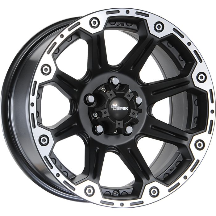 Black Rhino Hard Alloys  Torque Wheel for 55-86 Jeep CJ