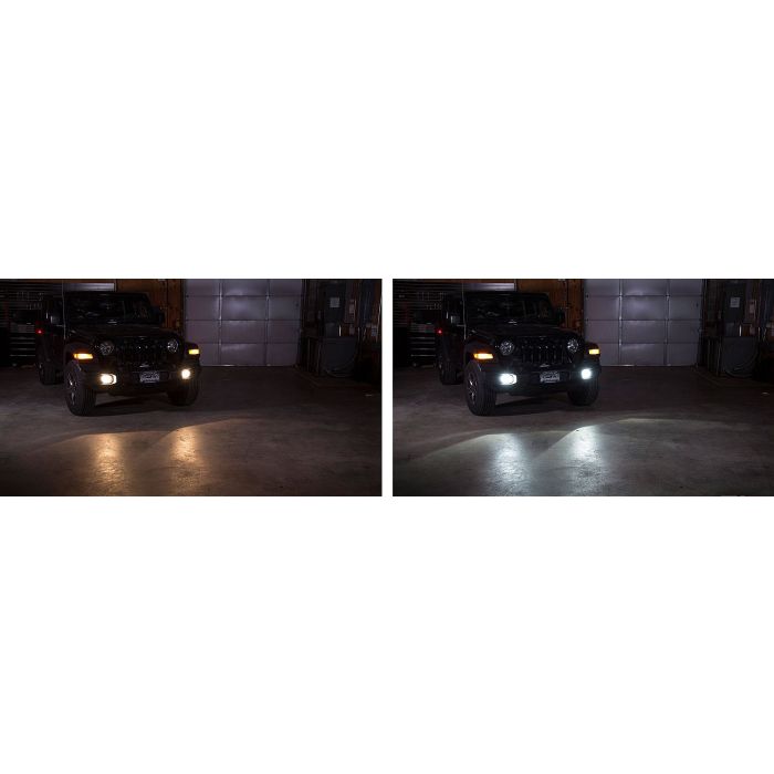 Diode Dynamics  LED Fog Light Cluster  for 18-20 Jeep Wrangler JL & Gladiator JT