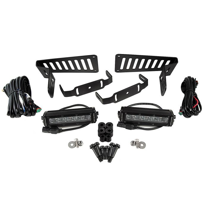 Diode Dynamics  Cowl Mounted LED Light Bar Kit for 18-22 Jeep Wrangler JL & Gladiator JT