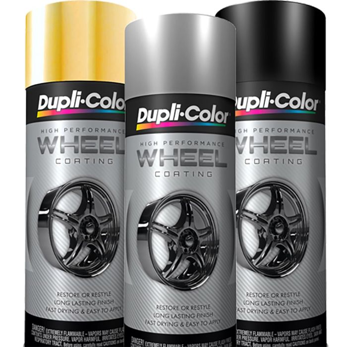 DUPLICOLOR WHEEL COATING HI PERF BLACK