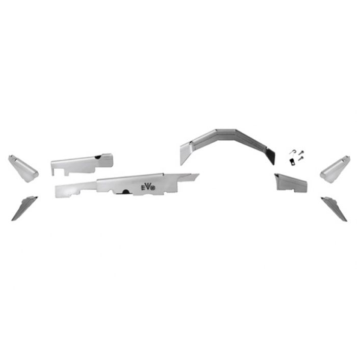 EVO Manufacturing EVO-245 Dana 44 M210 Advantec Truss and C2 End Forging Axle Kit for 18-19 Jeep Wrangler JL & Unlimited JL