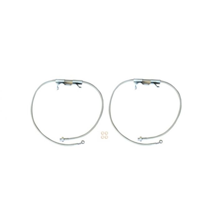 EVO Manufacturing EVO-600132 Front Extended Brake Lines for 18-20 Jeep Wrangler JL & Gladiator JT Rubicon with 2-5in Lift