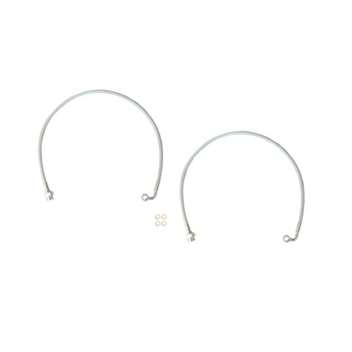 EVO Manufacturing EVO-600170 Rear Extended Brake Lines for 2020 Jeep Gladiator JT