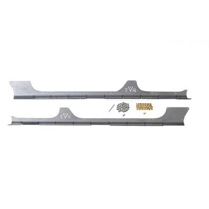 EVO Manufacturing EVO-907 Rockskin Body Plates for 18-20 Jeep Wrangler JL 4-Door