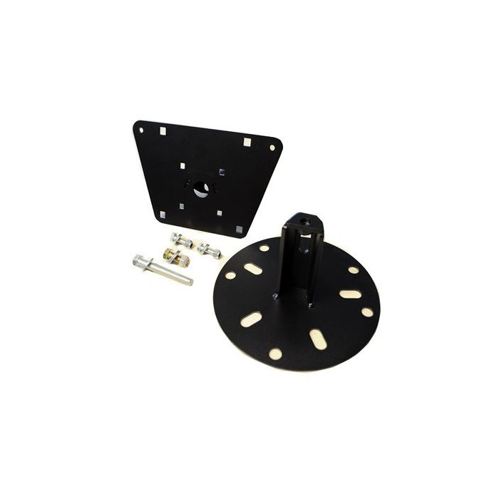 EVO Manufacturing EVO-1163B License Plate Relocate/Rotopax Can Mount for 07-18 Jeep Wrangler JK & Unlimited JK