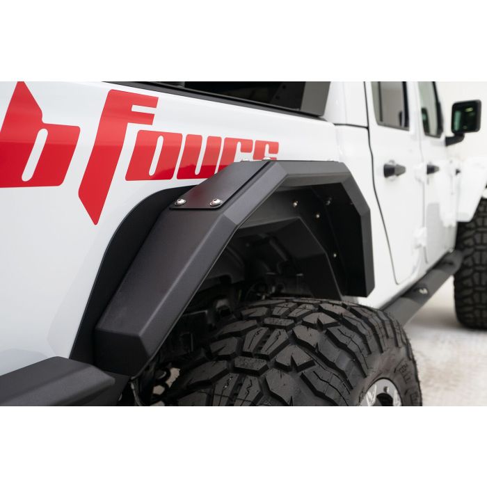 Fab Fours  Rear Fenders with Flares for 2020 Jeep Gladiator JT