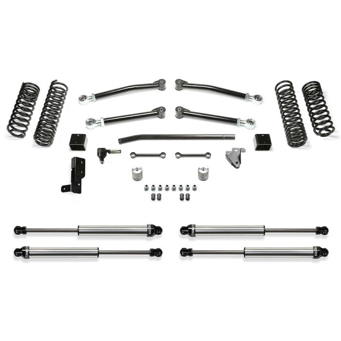 Fabtech  3" Trail System Lift Kit with Dirt Logic 2.25 Shocks for 18-23 Jeep Wrangler JL Unlimited