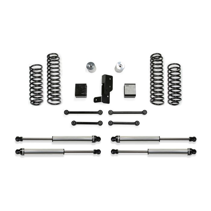 Fabtech  3" Sport Lift Kit with Dirt Logic 2.25 Shocks for 18-23 Jeep Wrangler JL Unlimited
