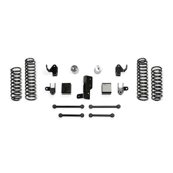 Fabtech  3" Sport Lift Kit with Shock Extensions for 18-23 Jeep Wrangler JL Unlimited
