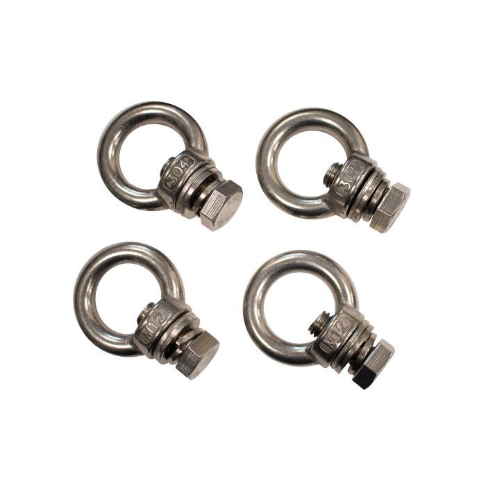 Fishbone Offroad FB21260 Stainless Steel Tie Down Kit 